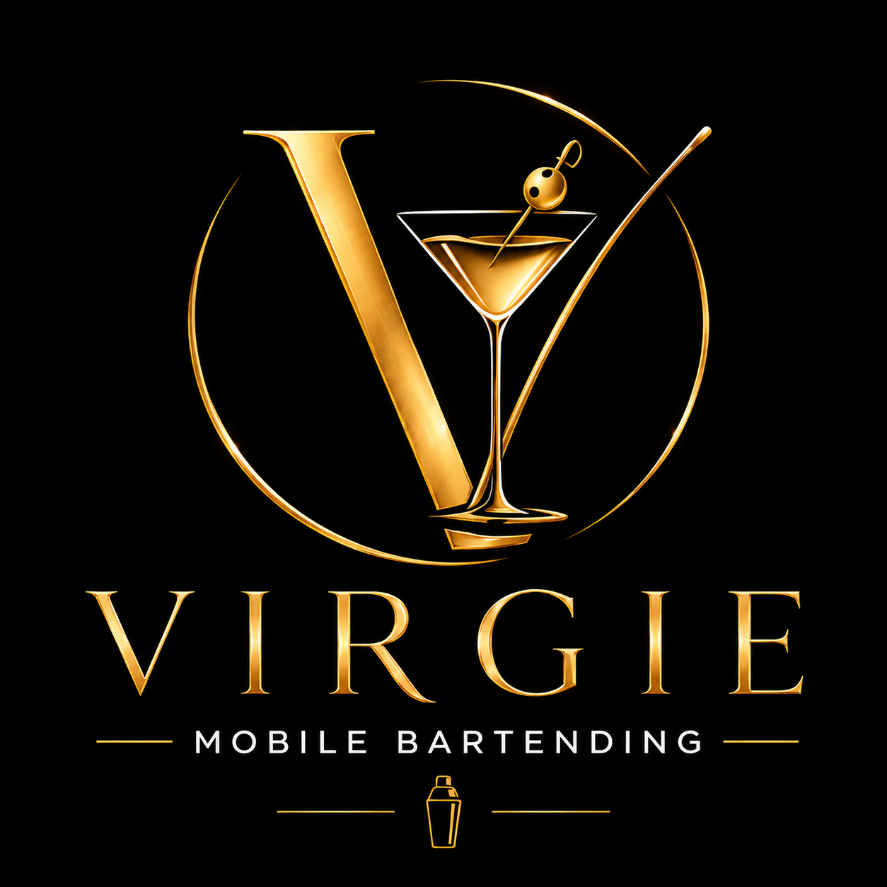 Virgie Mobile Bartending logo